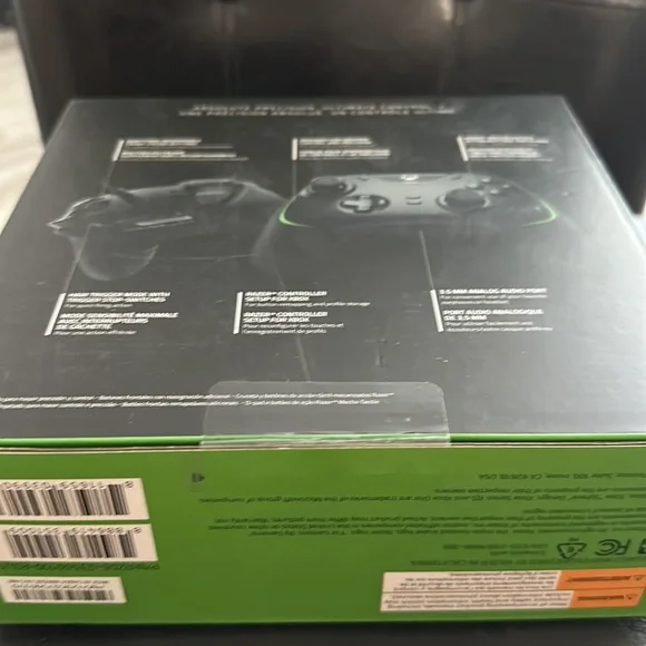 NEW..!! XBOX wired gaming controller.!! With its original sealed. Unopened.!!